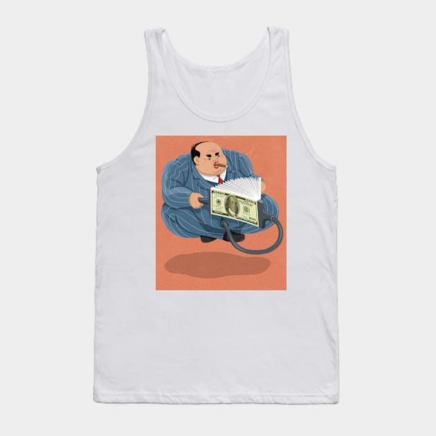 Banker Bellows Tank Top by John Holcroft